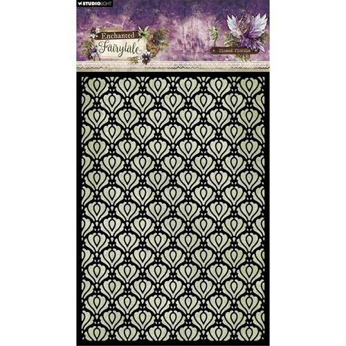 Stencil Fiori Chiusi Enchanted Fairytale