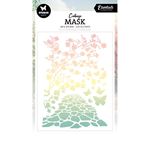 Stencil Fluttering Flowers