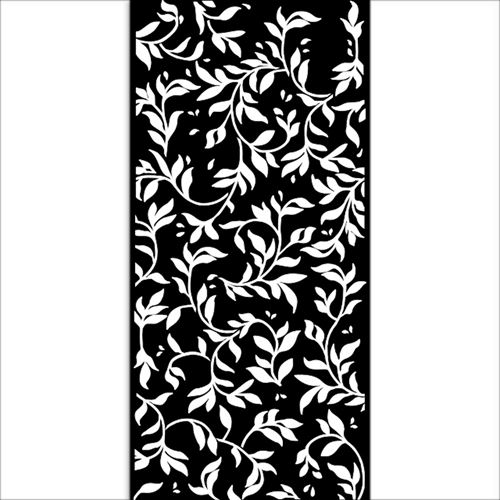 Stencil Foglie Welcome Home Create Happiness Stamperia