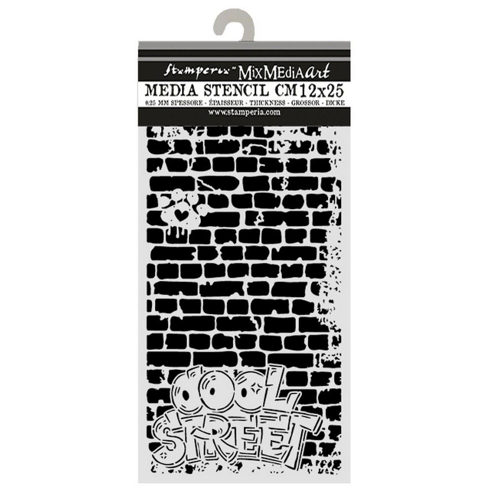Stencil Furry Friends 2 mattoncini cool street