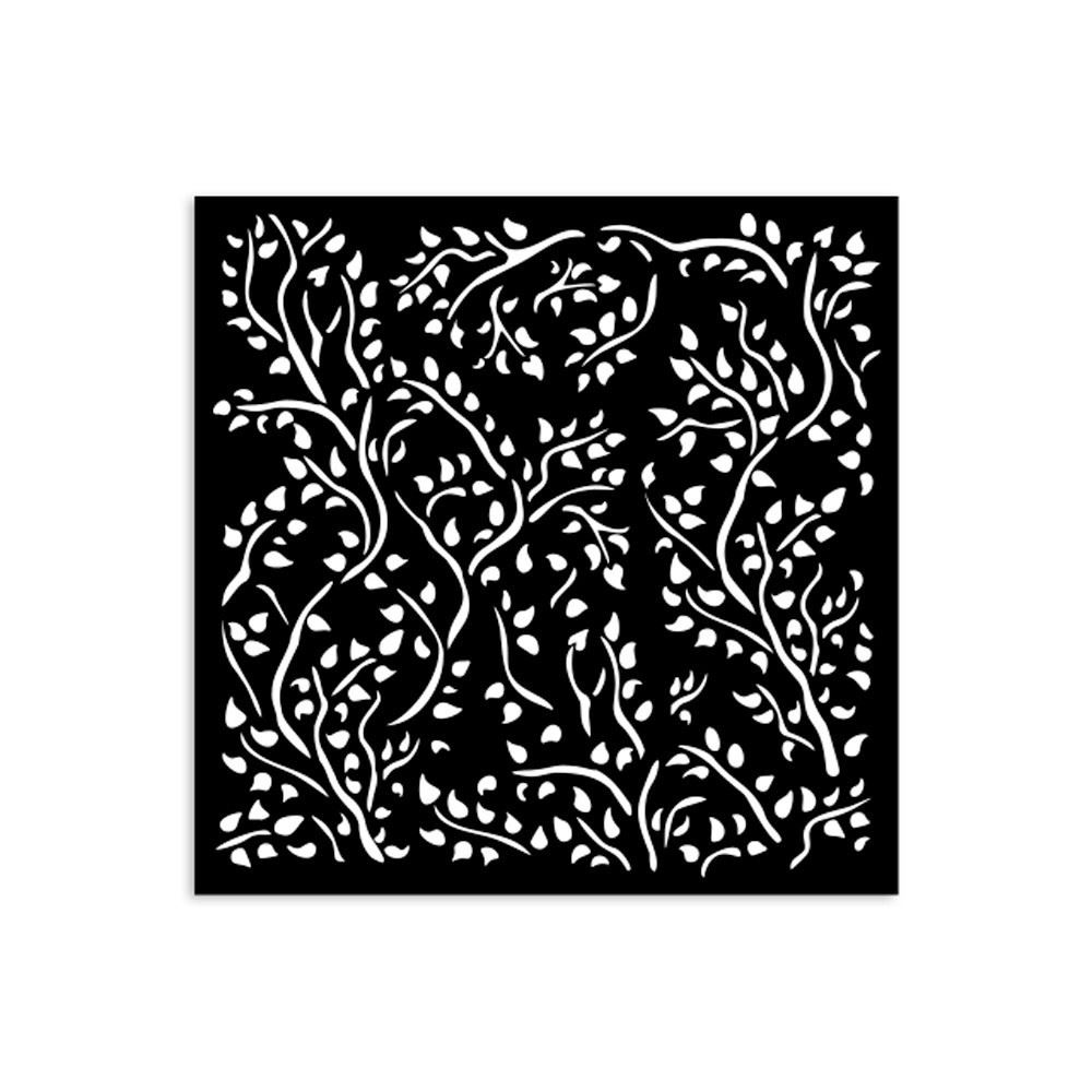 Stencil House of Roses rami