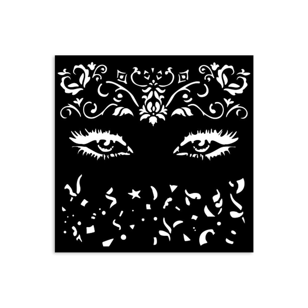 Stencil Masquerade occhi