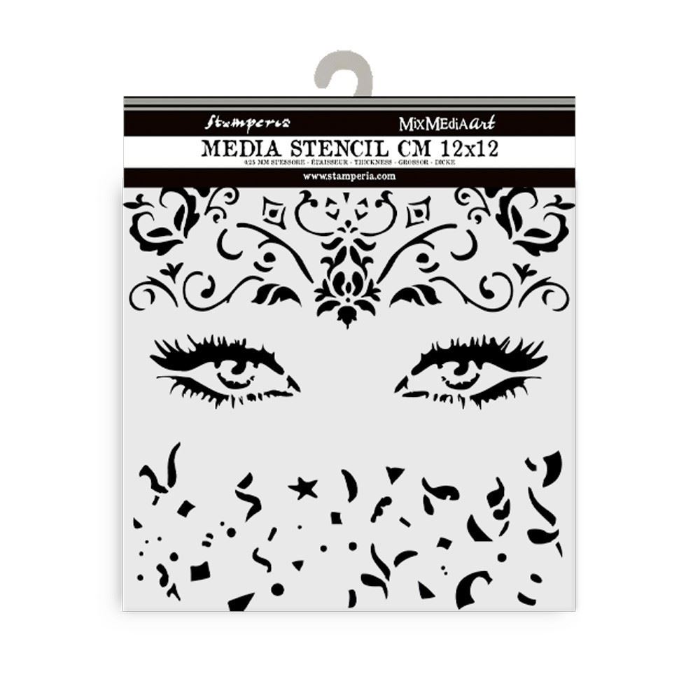 Stencil Masquerade occhi