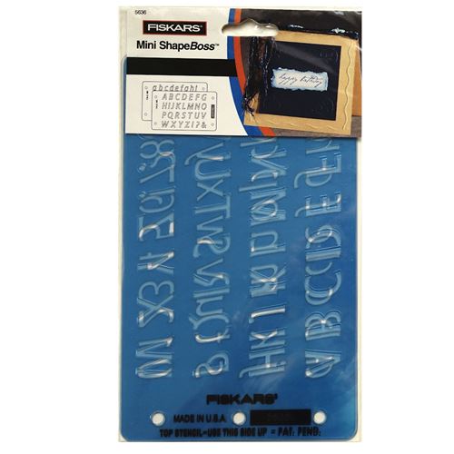 Stencil Mini ShapeBoss Italic