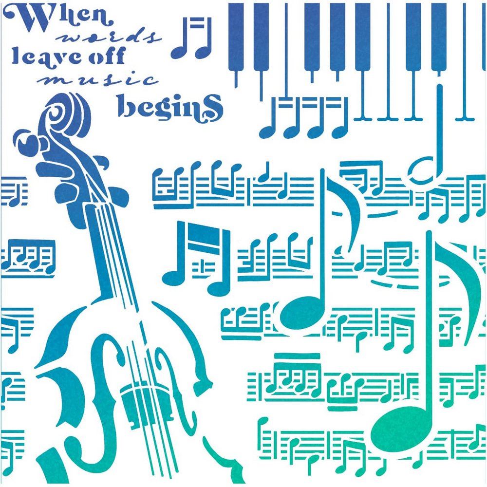 Stencil Music Begins Mondo Fai da Te