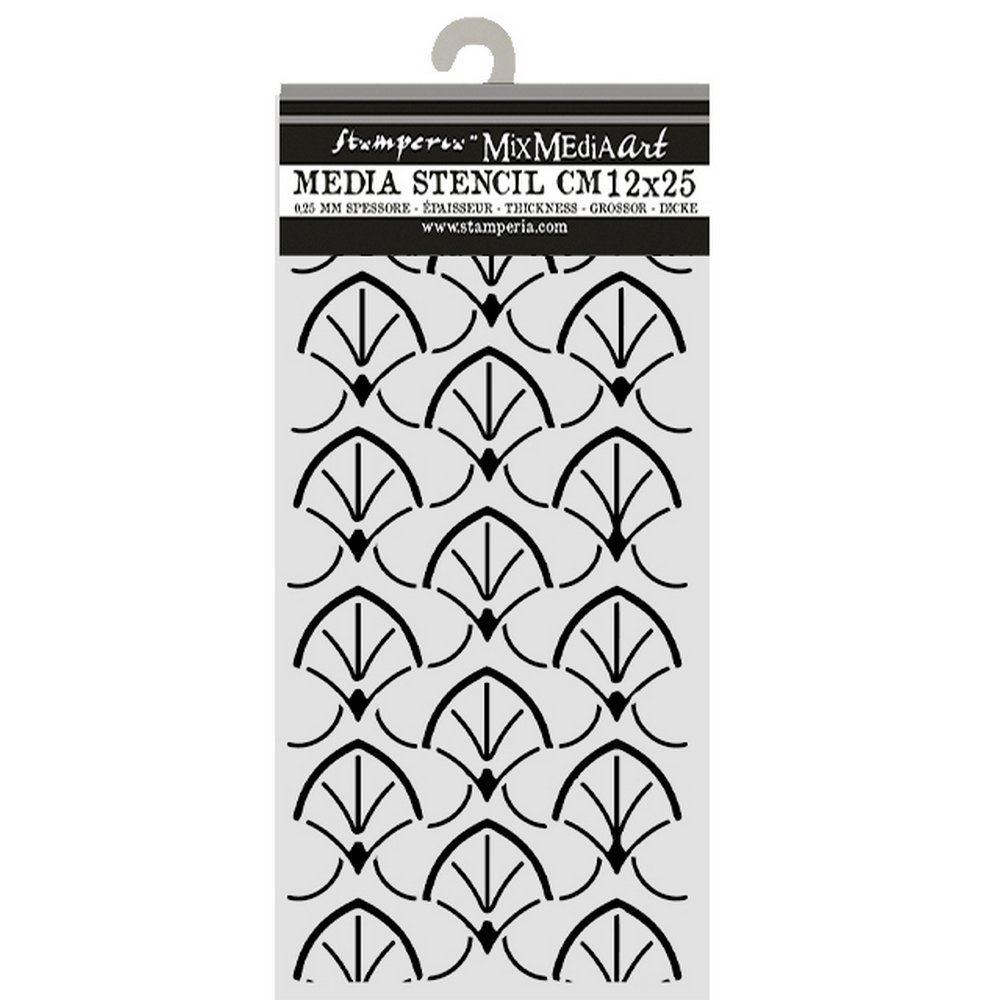 Stencil Oriental Garden bordure