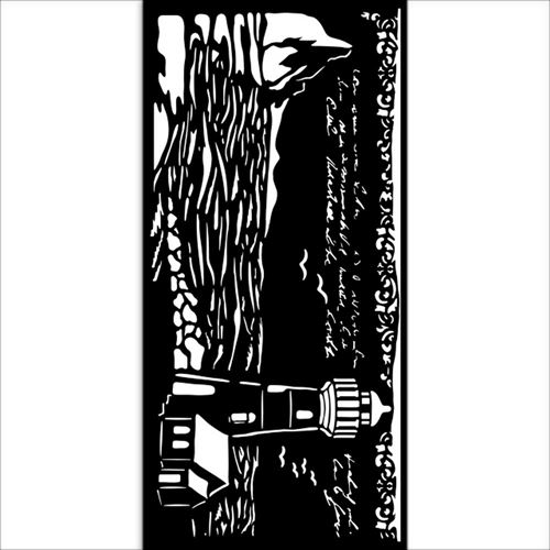 Stencil Silent Sea Faro