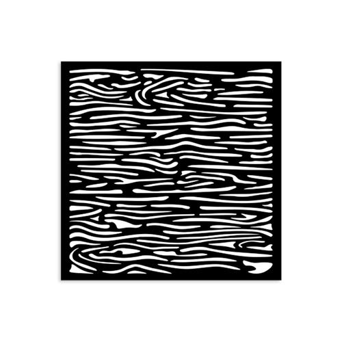 Stencil Silent Sea effetto legno