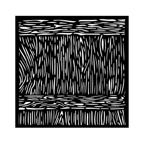 Stencil Sunflower Art effetto legno