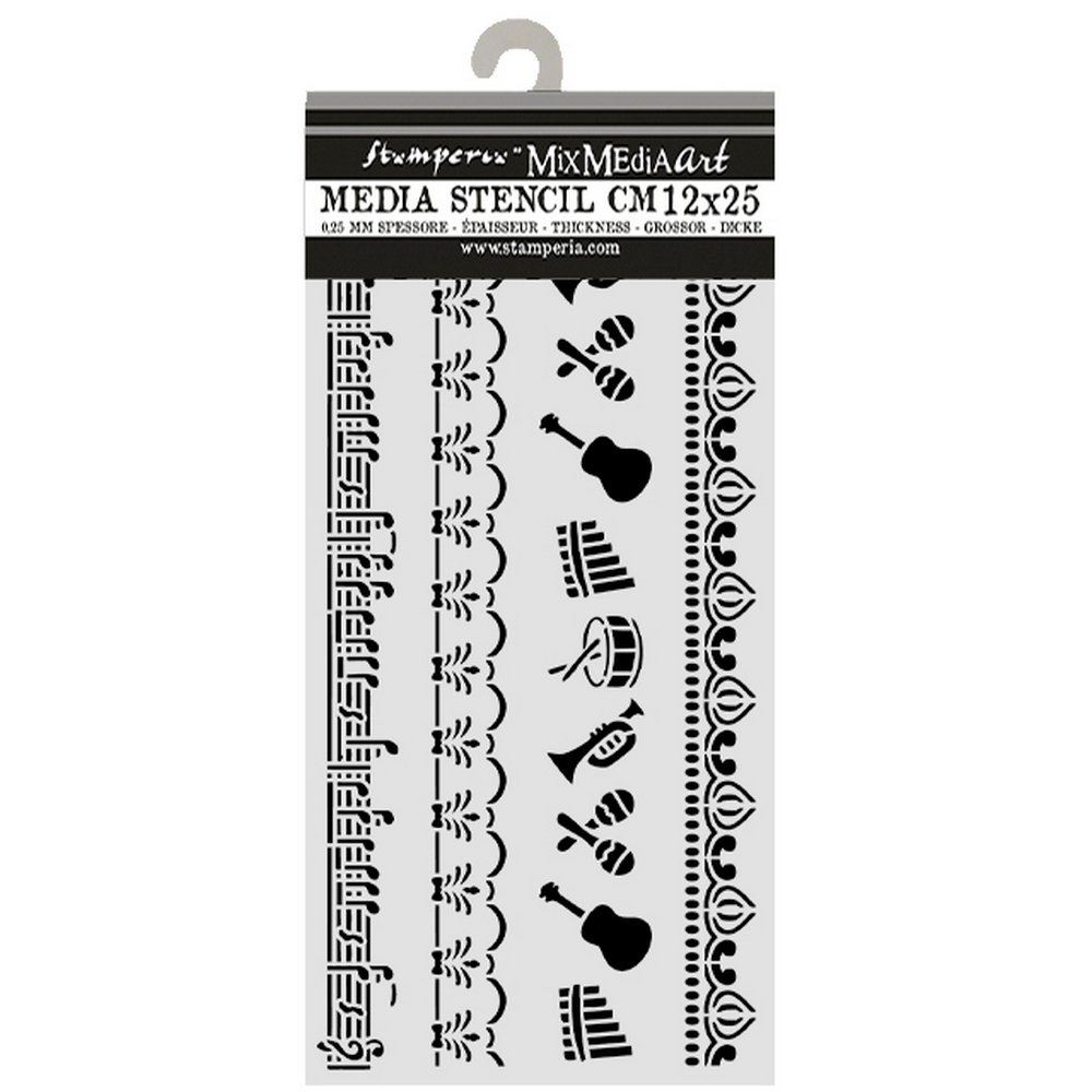 Stencil Symphony bordure