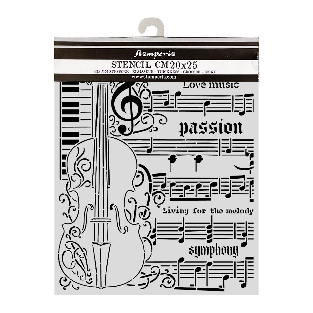 Stencil Symphony violino