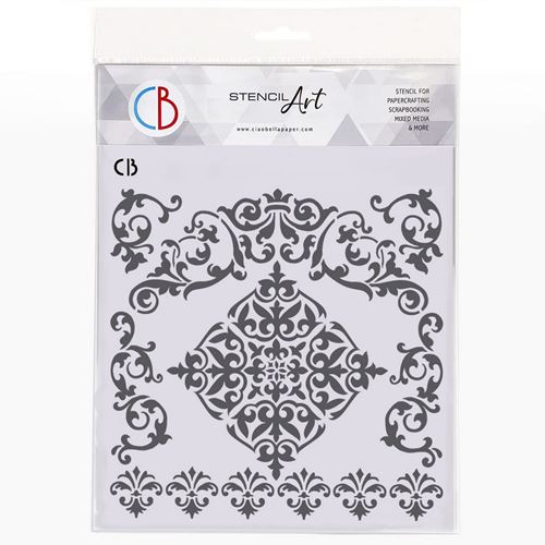 Stencil Texture Arabesque