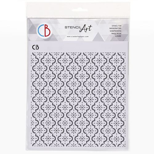 Stencil Texture Iberian tiles