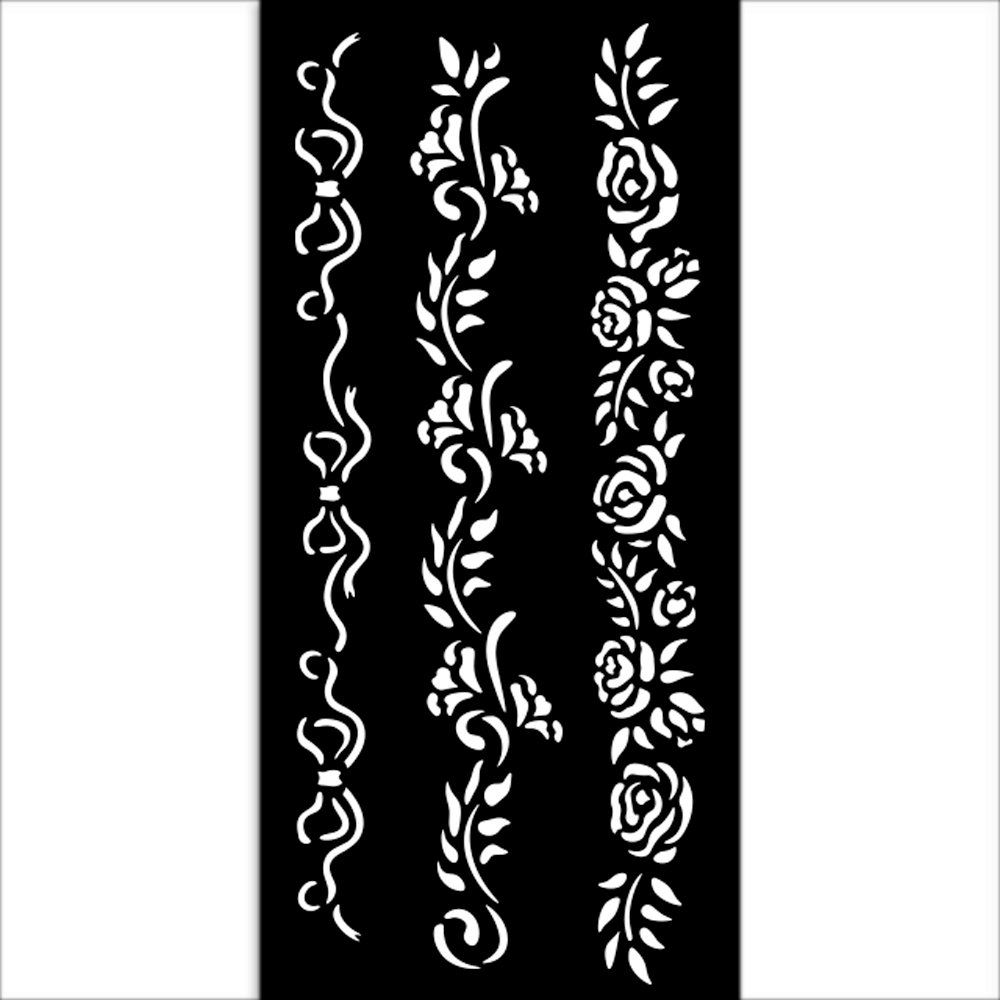 Stencil Timeless 3 bordure