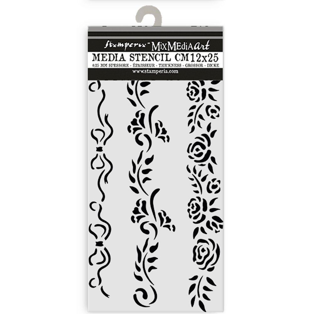 Stencil Timeless 3 bordure