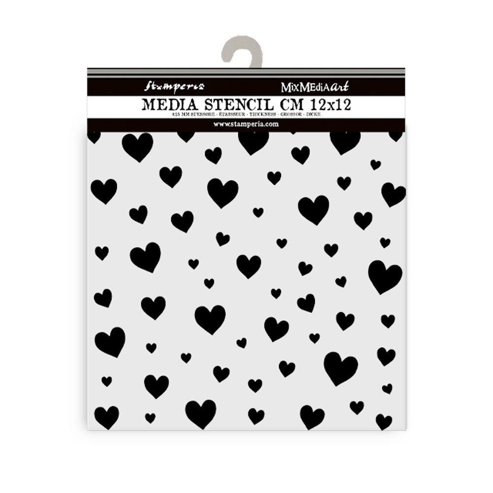 Stencil Timeless cuori