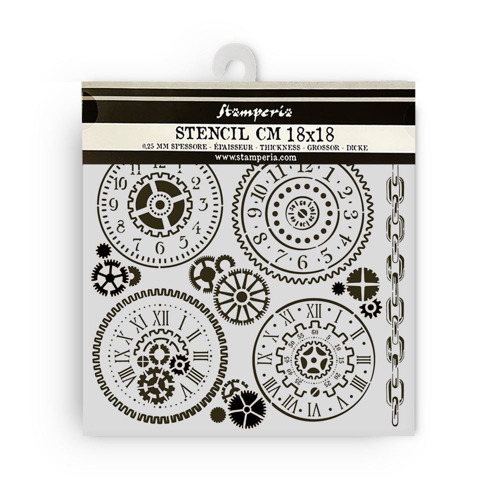 Stencil Voyages Fantastiques meccanismi
