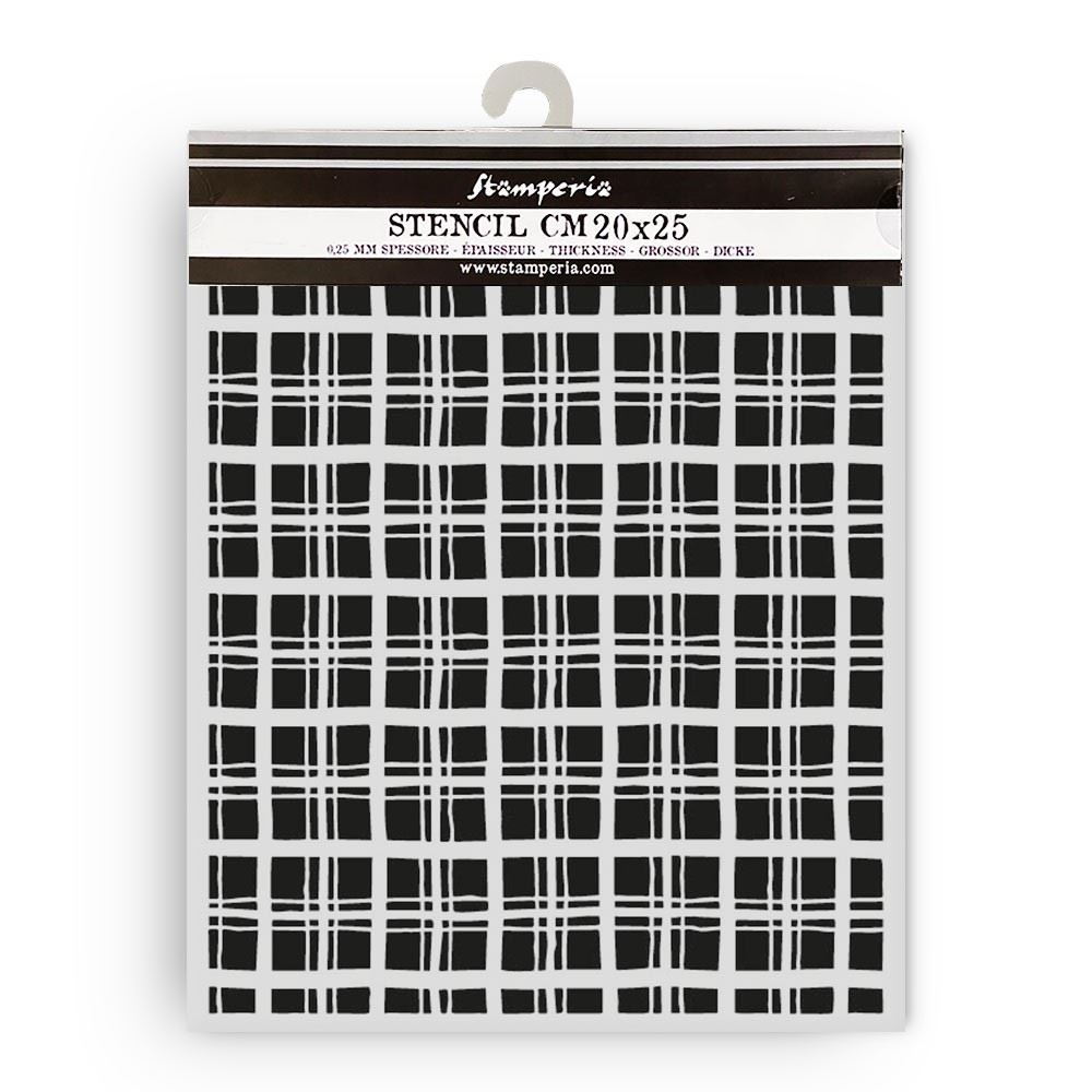 Stencil Whispering Woods tartan