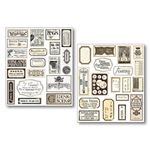 Sticker Vintage Scripts