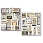 Sticker Vintage Scripts