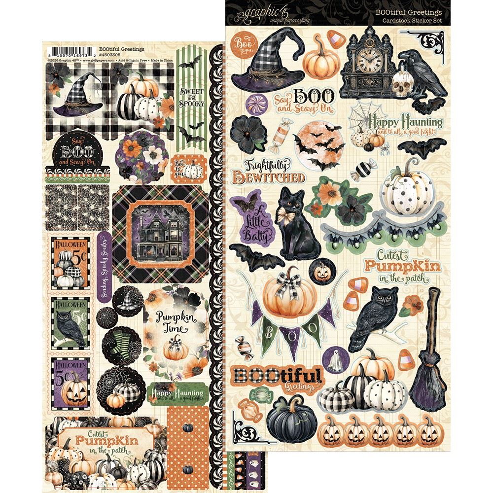 Stickers BOOtiful Greetings