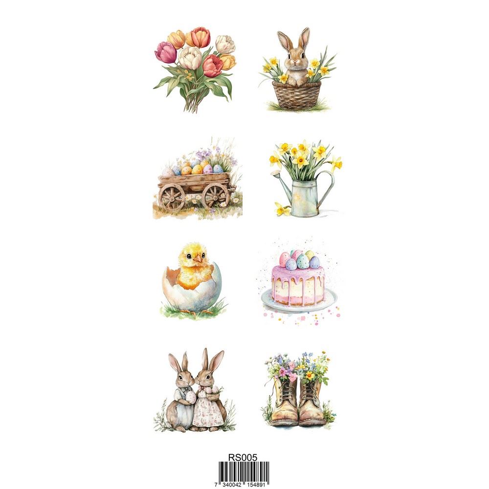 Stickers Hello Easter