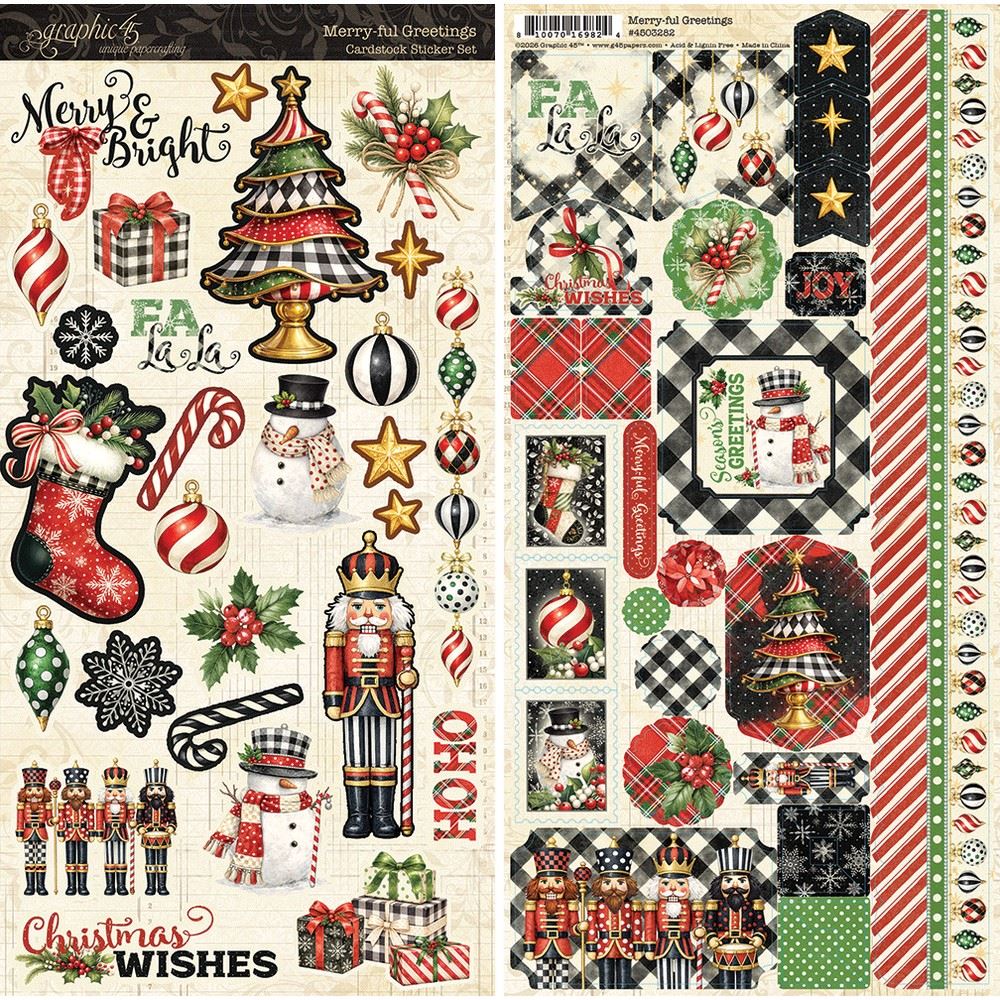 Stickers Merry-ful Greetings