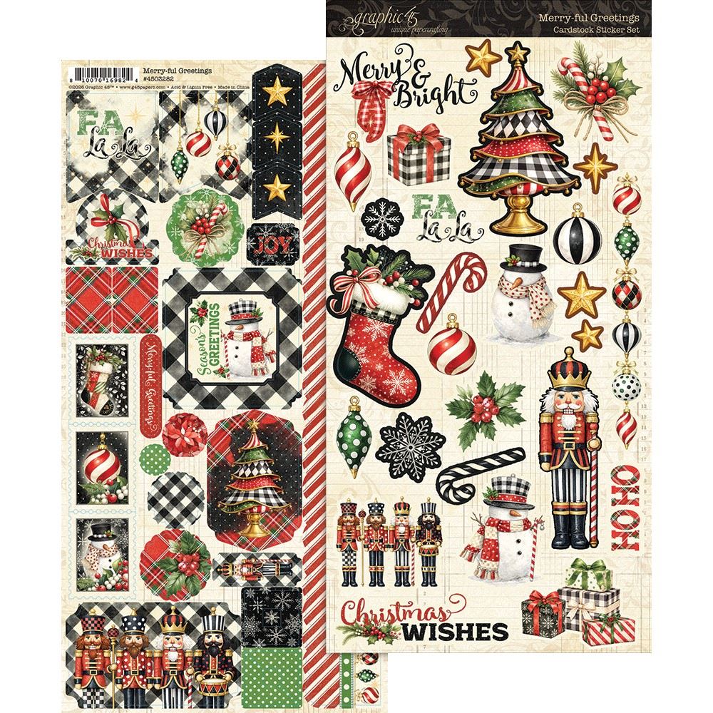 Stickers Merry-ful Greetings