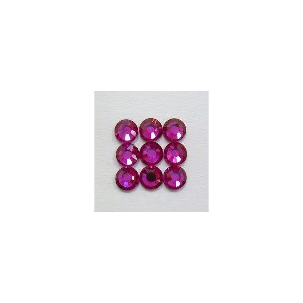 Strass termoadesivi Fuchsia mm 2,8