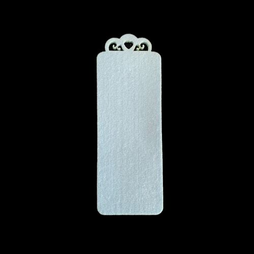 Tag Segnalibro in Feltro Celeste