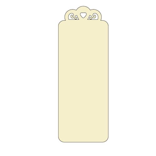 Tag Segnalibro in Feltro Panna