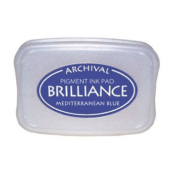 Tampone Brilliance Mediterranean Blue