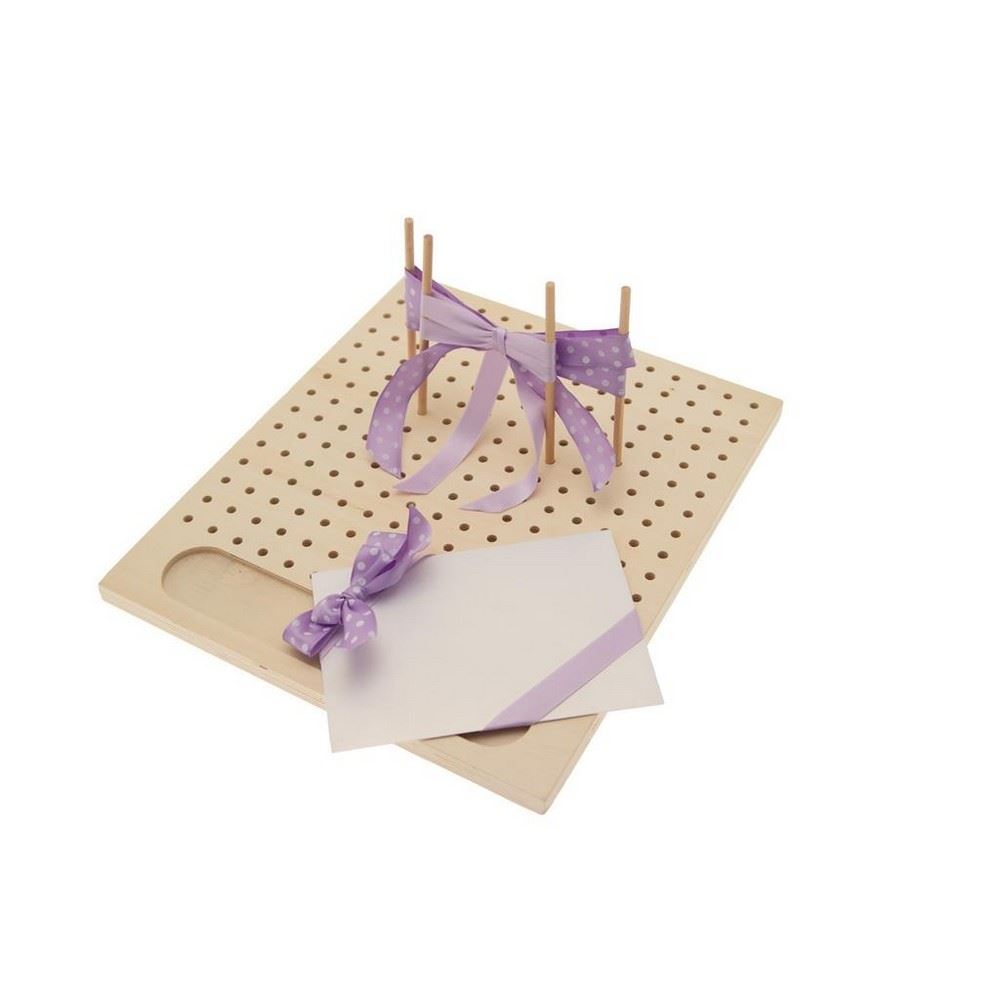 Cyrank Kit Telaio per Tessitura, Kit per Tessitura su Telaio per Arti E Mestieri in Legno Set per Tessitura per Bambini con Telaio Telaio per Tessitura in Legno Realizzato a Mano Fai-da-Te