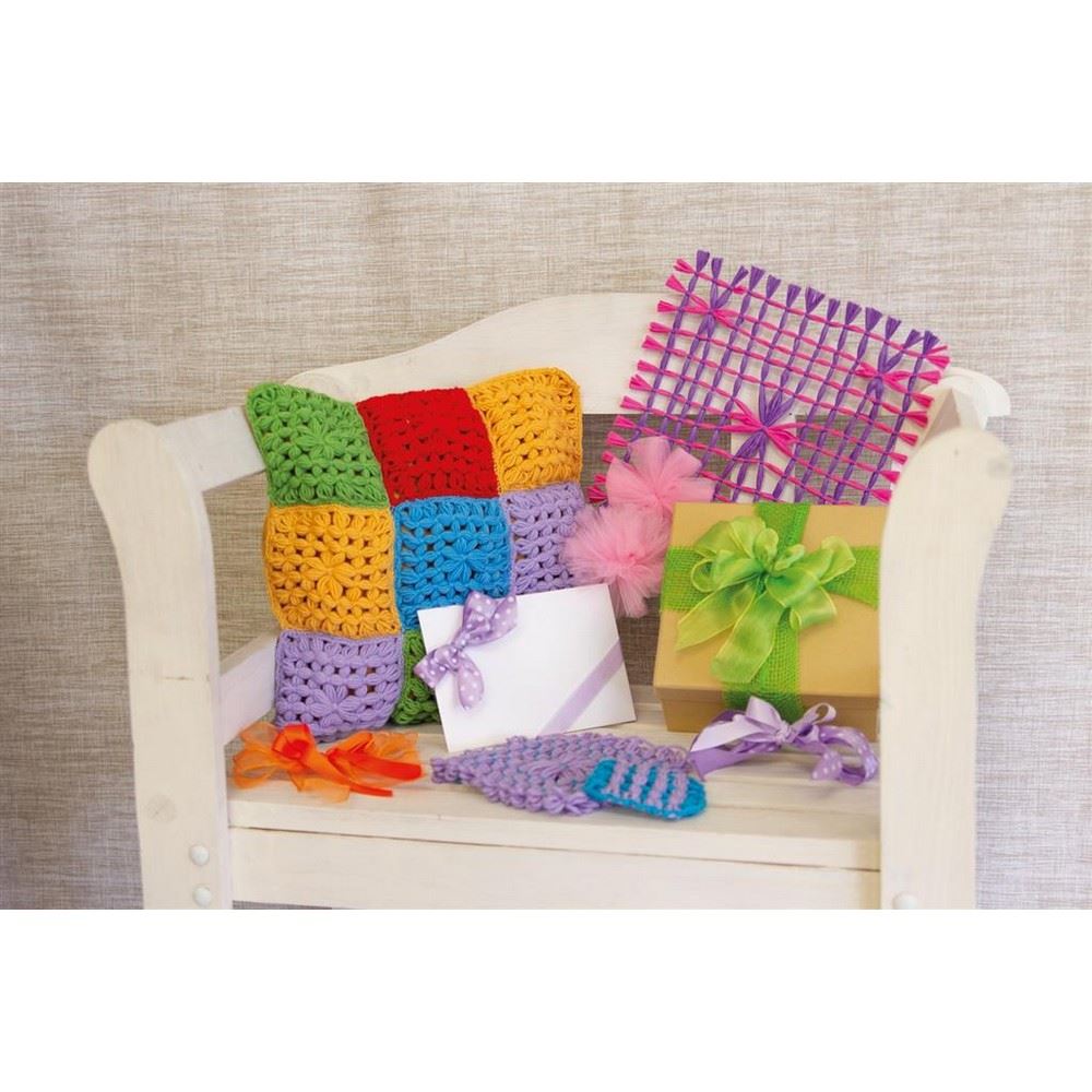 Kit Telai Per Tessitura E Pompon - Multiforme E Multicolore Per Lavoretti - Foto 5