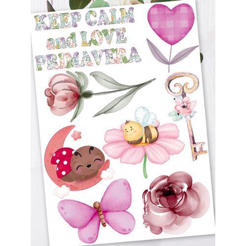 Termoadesivo Pretagliato Flower Garden 2