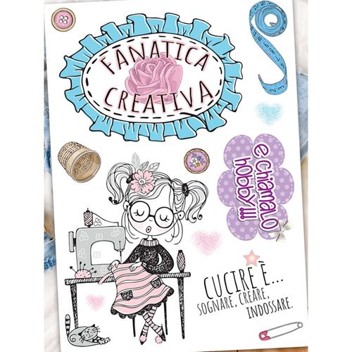 Termoadesivo Pretagliato I Love Sewing 1