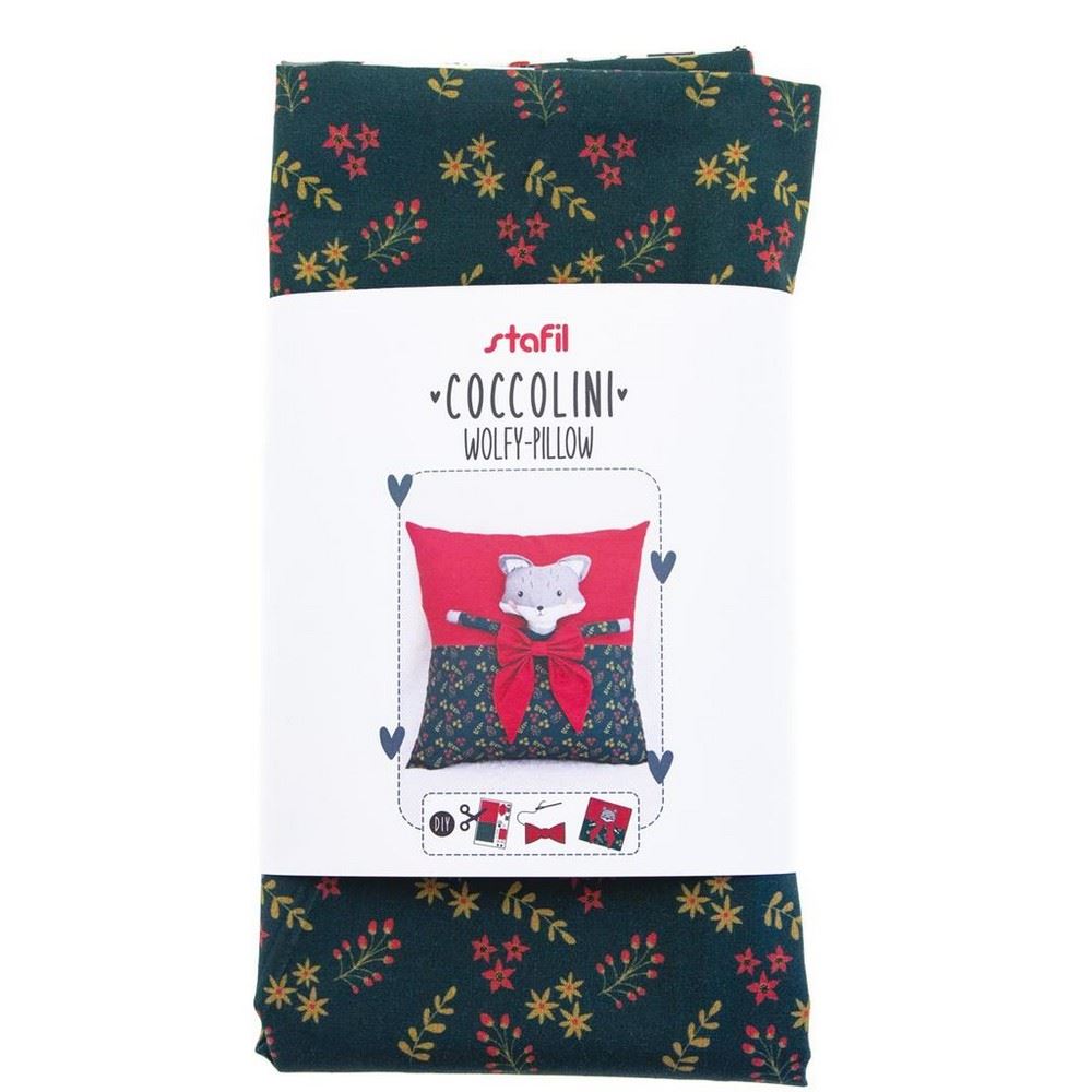 Tessuto Coccolini Pillow Wolfy