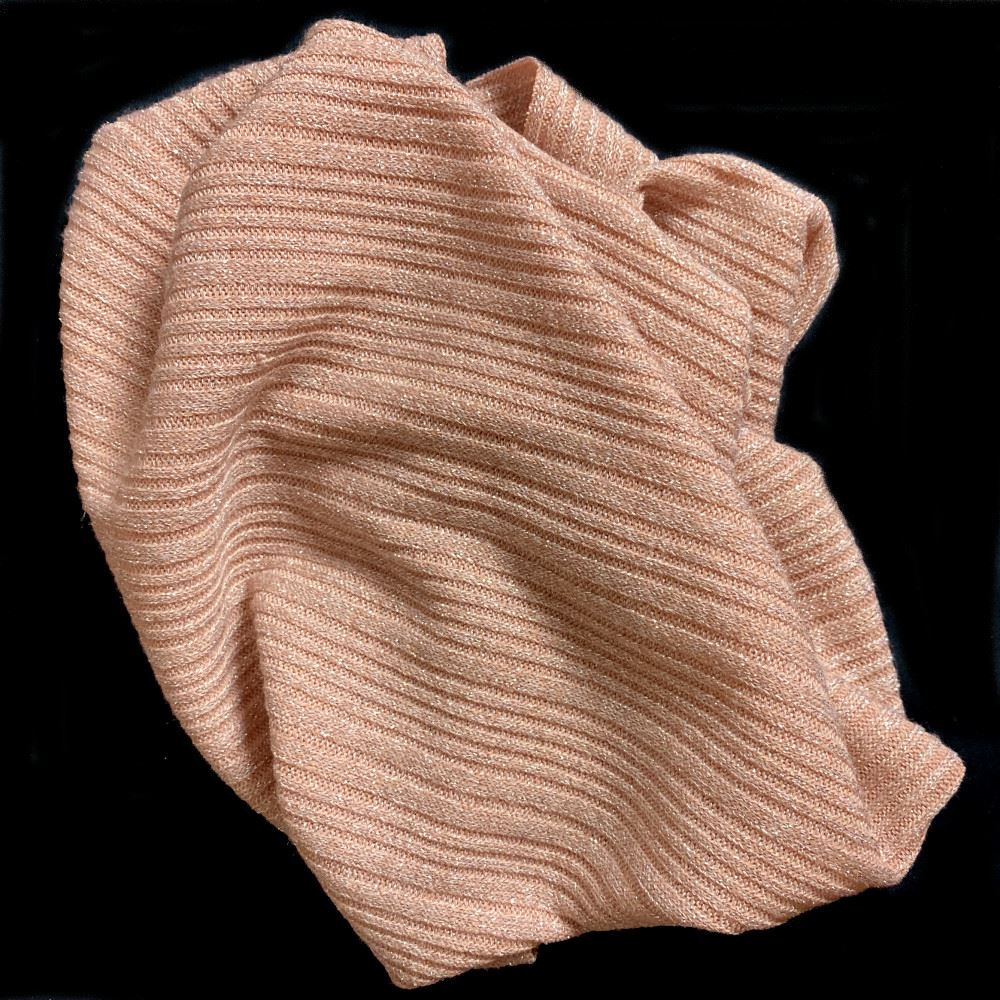 Tessuto Costa Lurex colore Ciprietta cm 50 x 50 