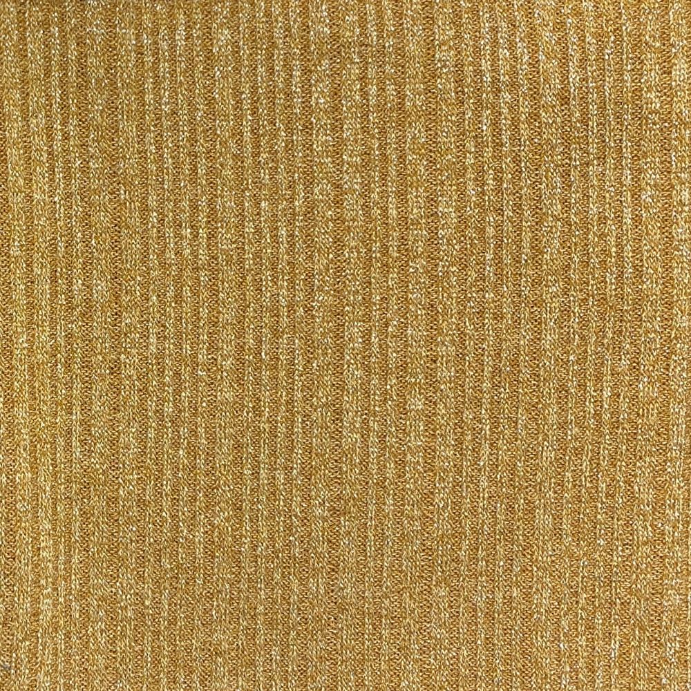 Tessuto Costa Lurex colore Ocroro cm 50 x 50 