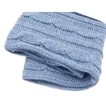 Tessuto Maglia Knit Azzurro