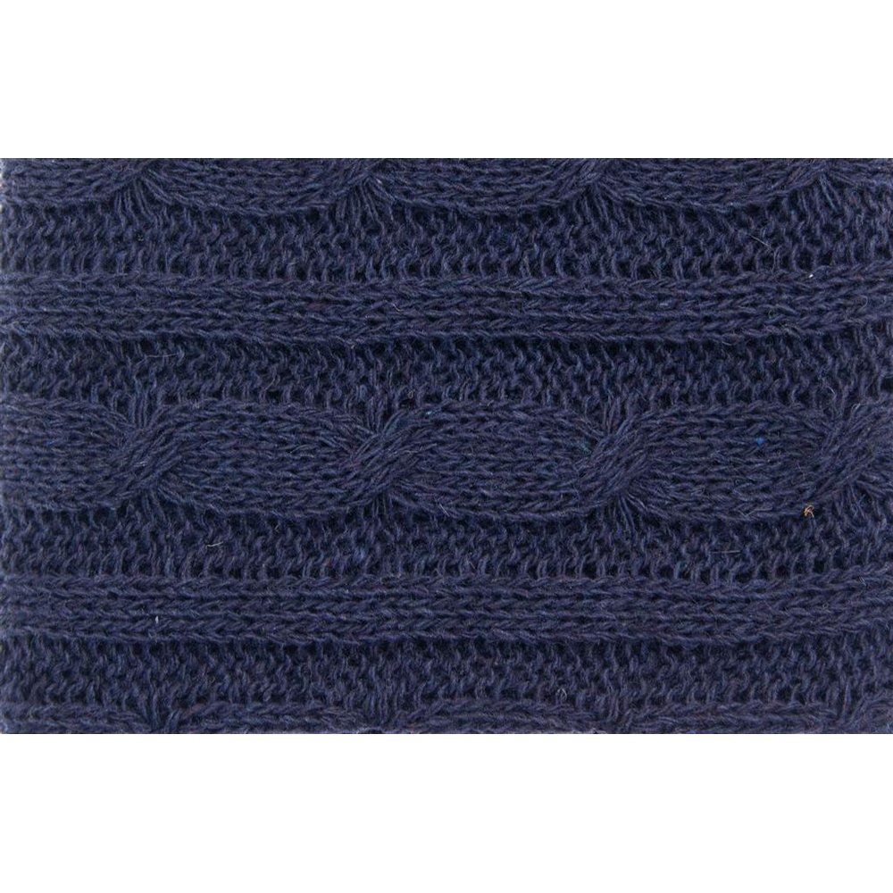 Tessuto Maglia Knit Blu