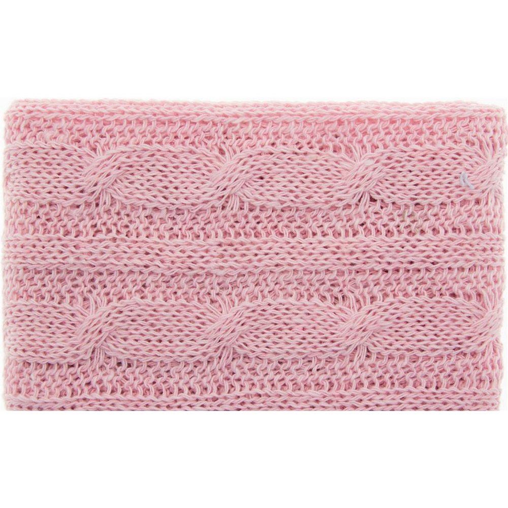 Tessuto Maglia Knit Rosa