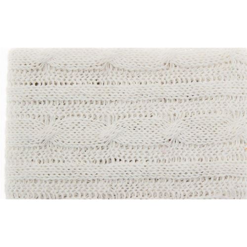 Tessuto Maglia Knit Bianco