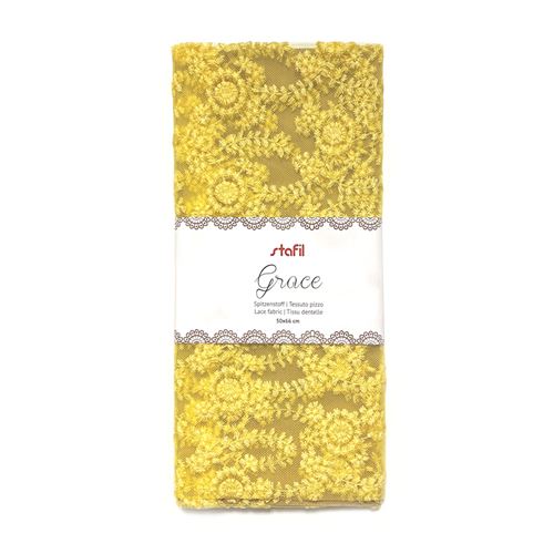 Tessuto Pizzo Grace Giallo Stafil