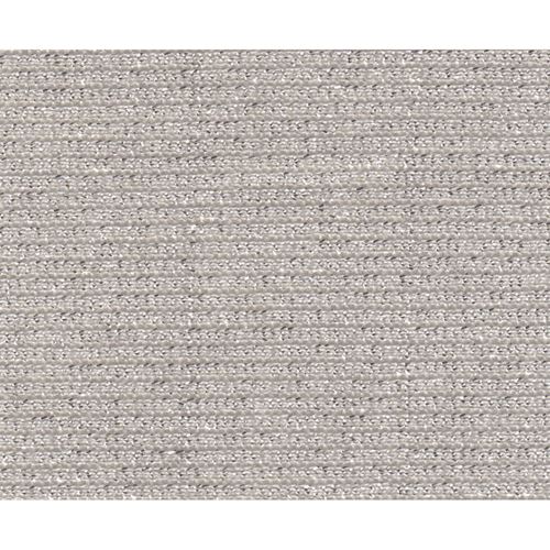 Tessuto Ribby Lurex a Coste Sabbia e Argento cm 50 x 52