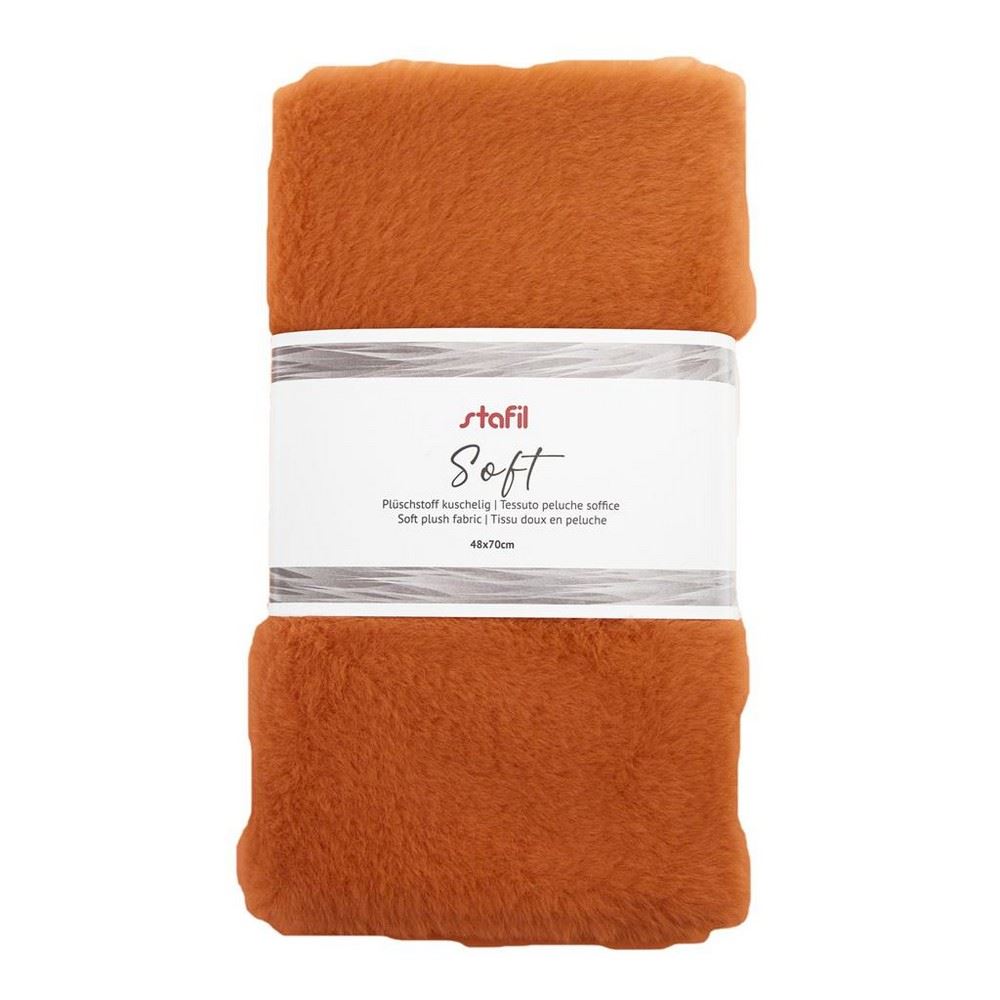 Tessuto Soft Rosso Volpe