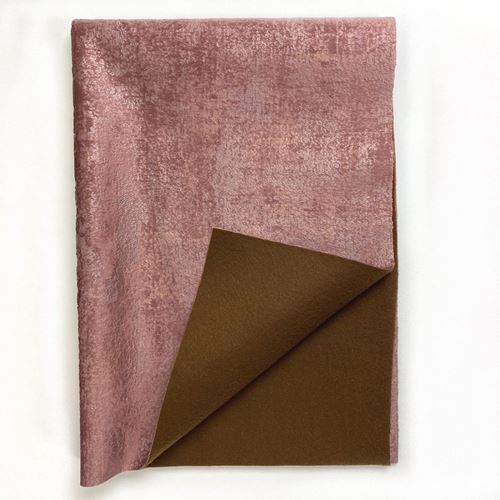 Tessuto Spalmato Amore Rosa Antico