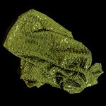 Tessuto il Pajettino colore Verde cm 50 x 60