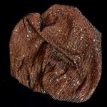 Tessuto il Pajettino colore marrone cm 50 x 60