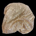 Tessuto il Pajettino colore oro cm 50 x 60